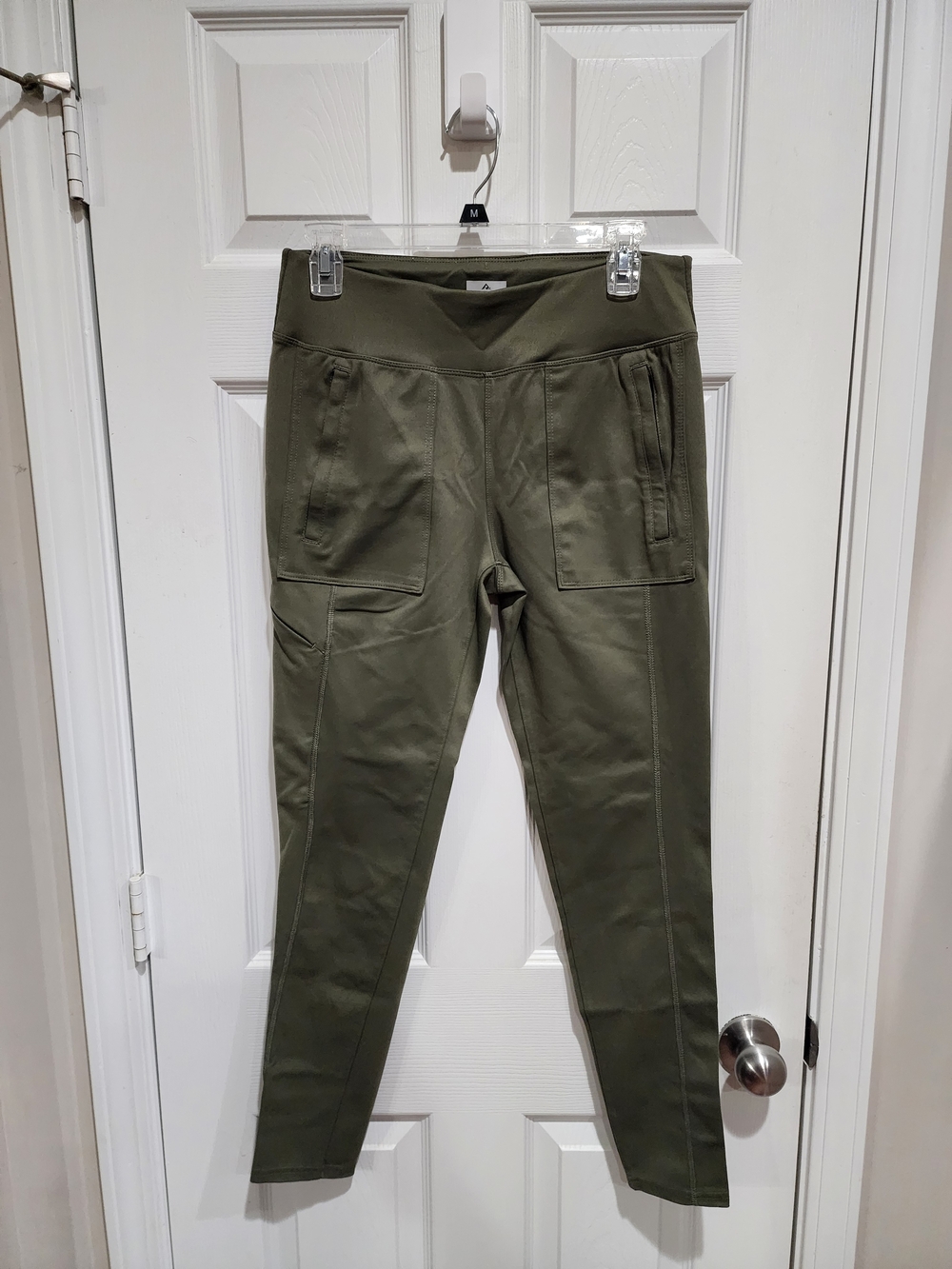 Ridgecut Toughwear Women’s Small Olive Green Pull-On Work Pants w\ Zip Pockets